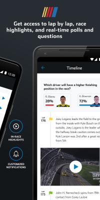 Скриншот приложения NASCAR MOBILE - №4
