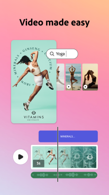 Скриншот приложения Adobe Express - №3