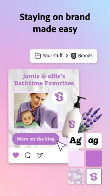 Скриншот приложения Adobe Express - №5