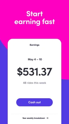 Скриншот приложения Lyft Driver - №1