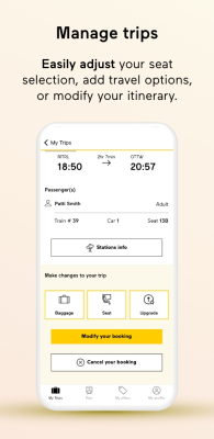 Скриншот приложения VIA Rail Canada - №3