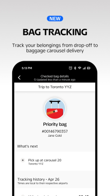Скриншот приложения Air Canada - №4