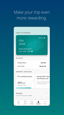 Скриншот приложения WestJet - №6