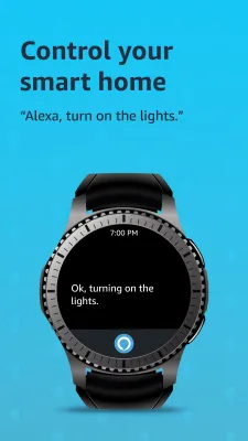 Скриншот приложения Amazon Alexa for Smart Watches - №4