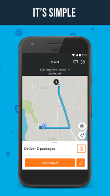 Скриншот приложения Amazon Flex - №3