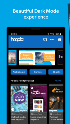 Скриншот приложения hoopla Digital - №4