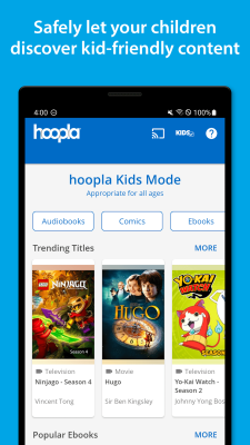 Скриншот приложения hoopla Digital - №7