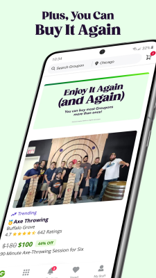 Скриншот приложения Groupon - №7