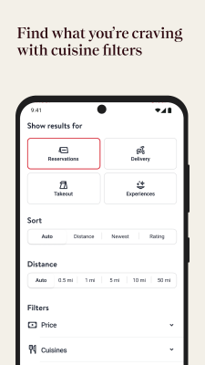 Скриншот приложения OpenTable - №3