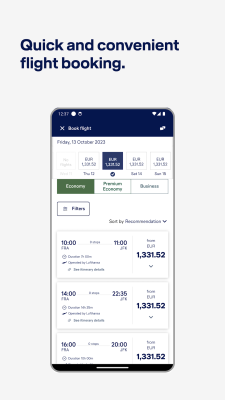 Скриншот приложения Lufthansa - №8