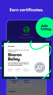 Скриншот приложения Skillshare - №6