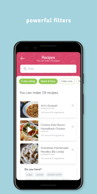 Скриншот приложения SuperCook - Recipe Generator - №3