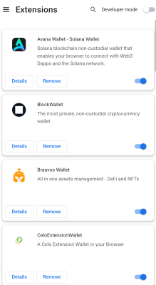 Скриншот приложения Mises Browser - №4