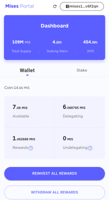 Скриншот приложения Mises Browser - №7