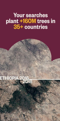 Скриншот приложения Ecosia - №3