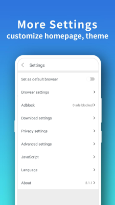 Скриншот приложения Pure Web Browser - №6