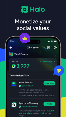 Скриншот приложения Halo: Web3 Social App - №4