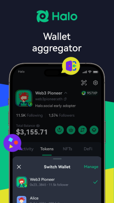 Скриншот приложения Halo: Web3 Social App - №5
