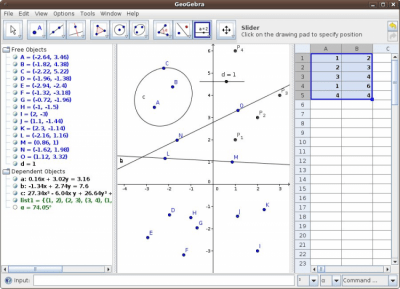 Скриншот приложения GeoGebra - №1