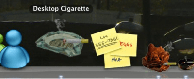 Скриншот приложения Desktop Cigarette - №1