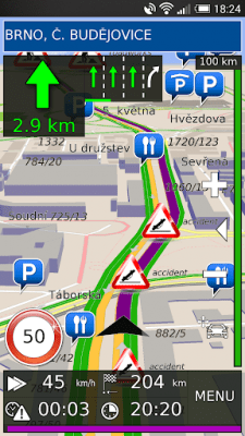 Скриншот приложения GPS НАВИГАЦИЯ BE-ON-ROAD RUS - №4