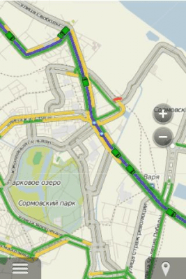 Скриншот приложения Карты DorogaTV - №4