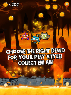 Скриншот приложения Jump Dewds! - №4