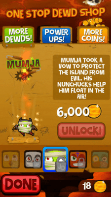 Скриншот приложения Jump Dewds! - №7