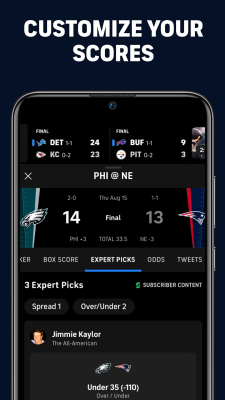 Скриншот приложения CBS Sports App - №4