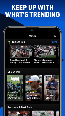 Скриншот приложения CBS Sports App - №6