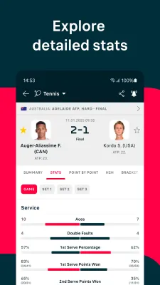Скриншот приложения Flashscore - №3
