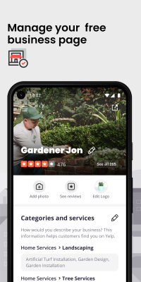 Скриншот приложения Yelp for Business - №5