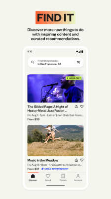 Скриншот приложения Eventbrite App - №1