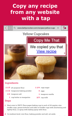 Скриншот приложения Copy Me That - №8