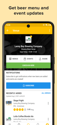 Скриншот приложения Untappd - №4