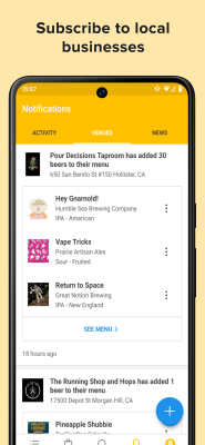 Скриншот приложения Untappd - №6