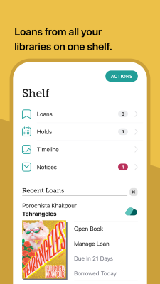 Скриншот приложения Libby, the Library App - №6