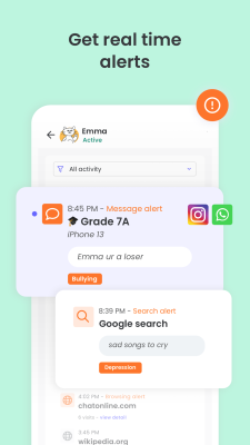 Скриншот приложения Qustodio Parental Control App - №5