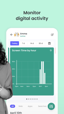 Скриншот приложения Kids App Qustodio - №5