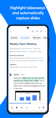 Скриншот приложения OtterAI - №5