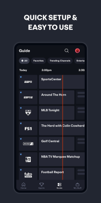 Скриншот приложения Fubo - №7