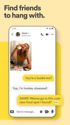 Скриншот приложения Bumble For Friends - №4