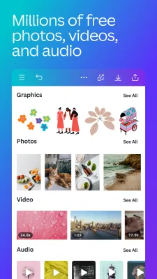 Скриншот приложения Canva - №6