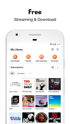 Скриншот приложения Castbox - №6