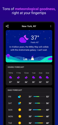 Скриншот приложения CARROT Weather - №3