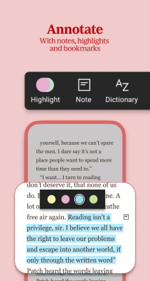 Скриншот приложения Kobo - №5