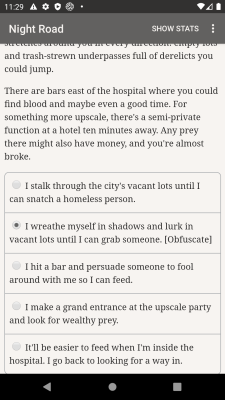 Скриншот приложения Vampire — Night Road - №3