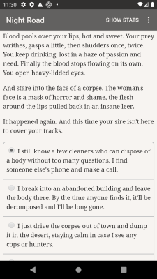 Скриншот приложения Vampire — Night Road - №5