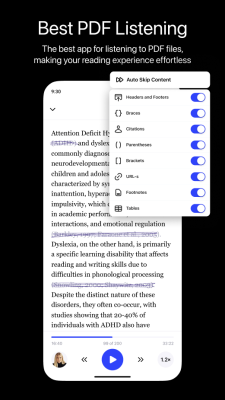 Скриншот приложения Speechify - №5