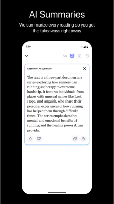 Скриншот приложения Speechify - №8